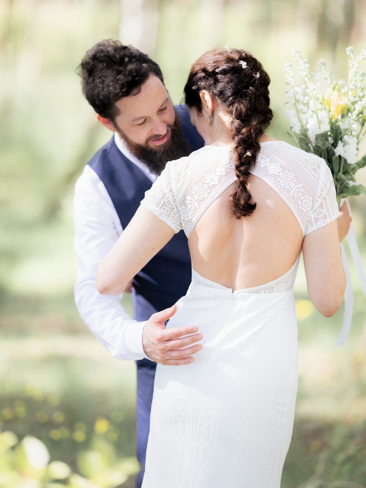 Hochzeitsfotografie Berlin: Moderne Parkportraits