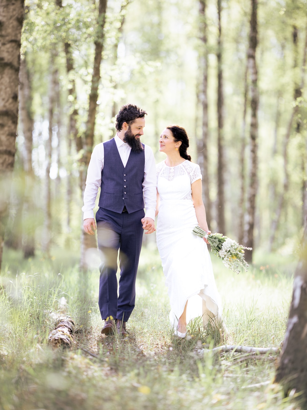 Hochzeitsfotograf Berlin: Emotionale Parkaufnahmen