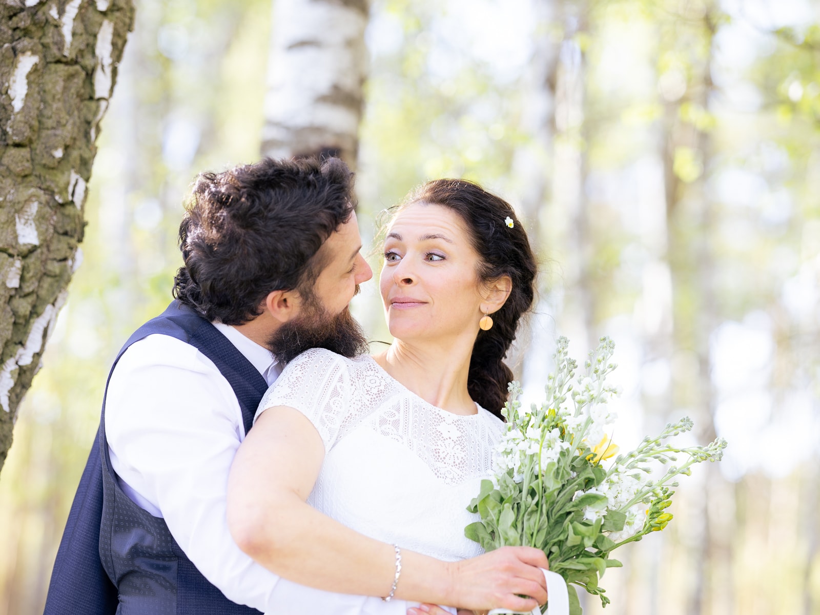 Hochzeitsfotografie Berlin: Emotionale Parkaufnahmen