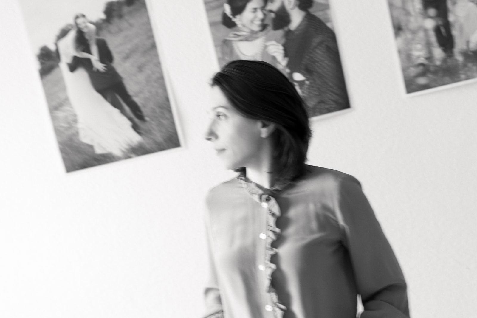 Nana photographing a wedding